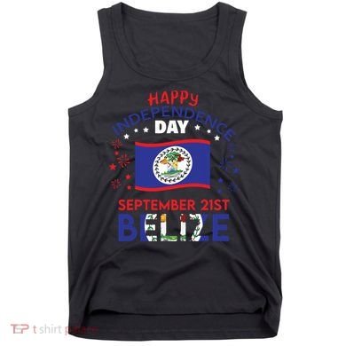 Belize 43rd Independence Day Belizean Pride Belize Flag Tank Top