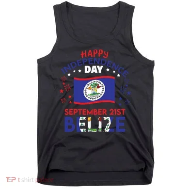 Belize 43rd Independence Day Belizean Pride Belize Flag Tank Top