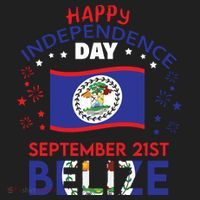 Belize 43rd Independence Day Belizean Pride Belize Flag Golf Towel thumb 3