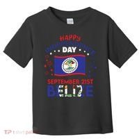 Belize 43rd Independence Day Belizean Pride Belize Flag Toddler T-Shirt thumb 0