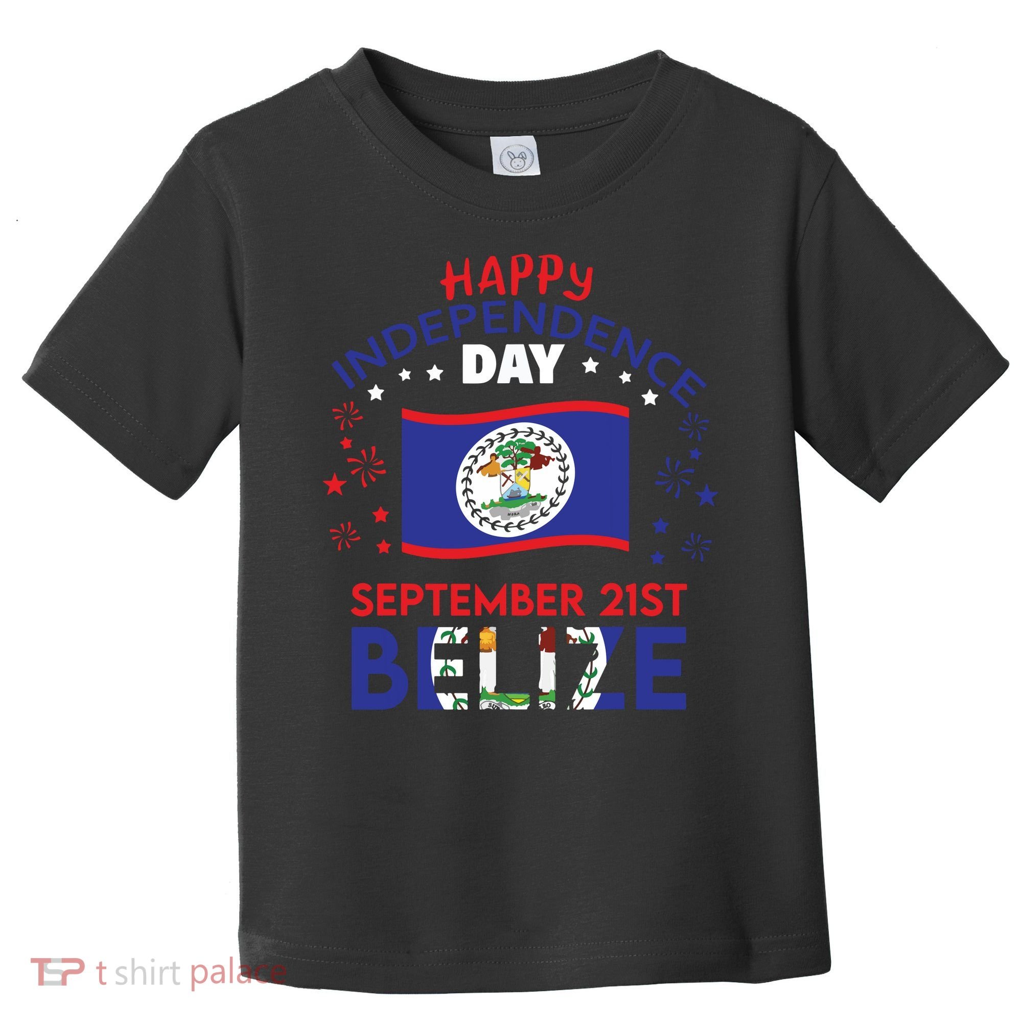 Belize 43rd Independence Day Belizean Pride Belize Flag Toddler T-Shirt