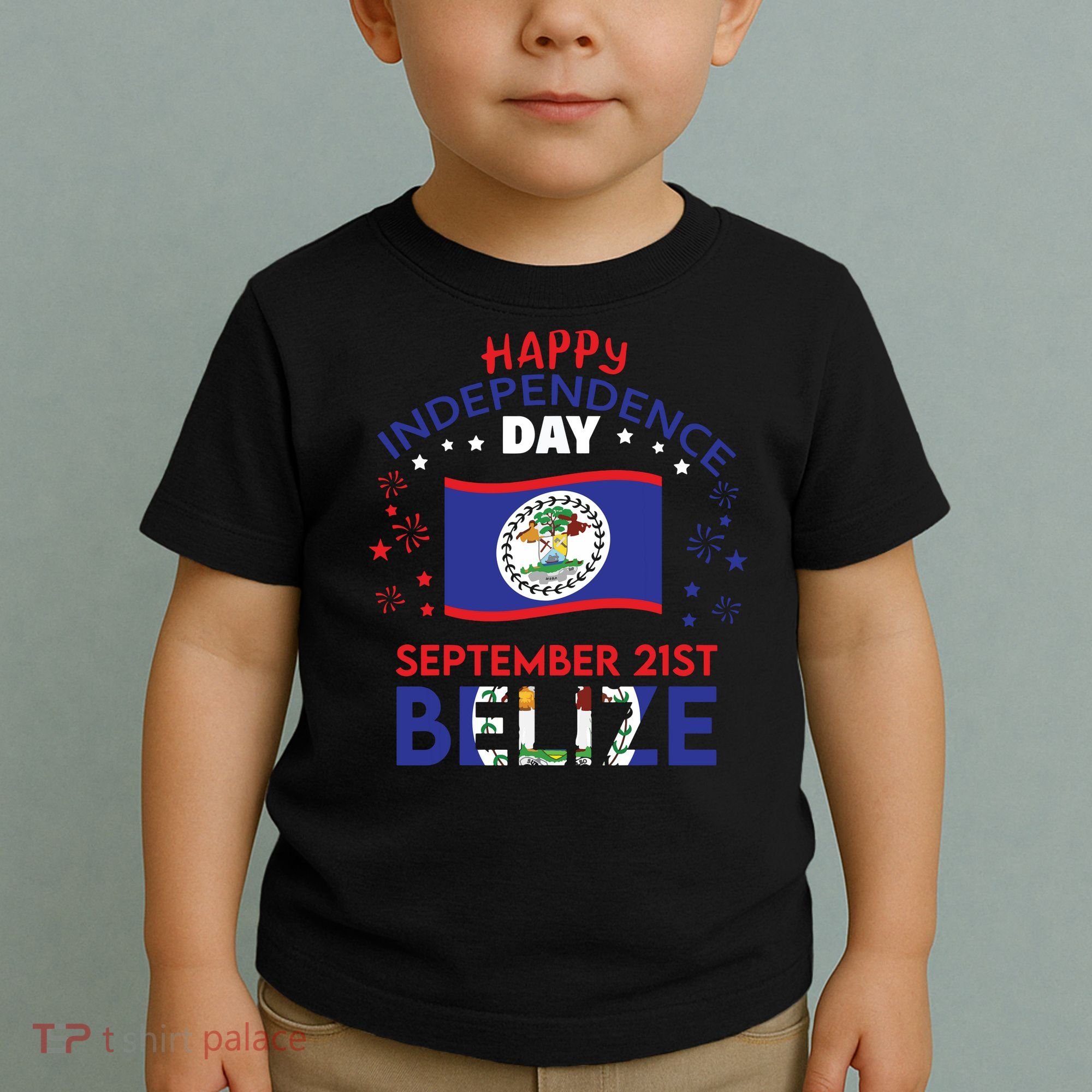 Belize 43rd Independence Day Belizean Pride Belize Flag Toddler T-Shirt