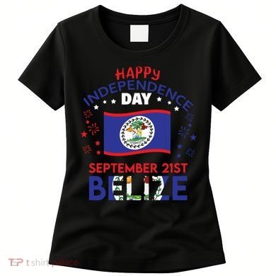 Belize 43rd Independence Day Belizean Pride Belize Flag Women's T-Shirt