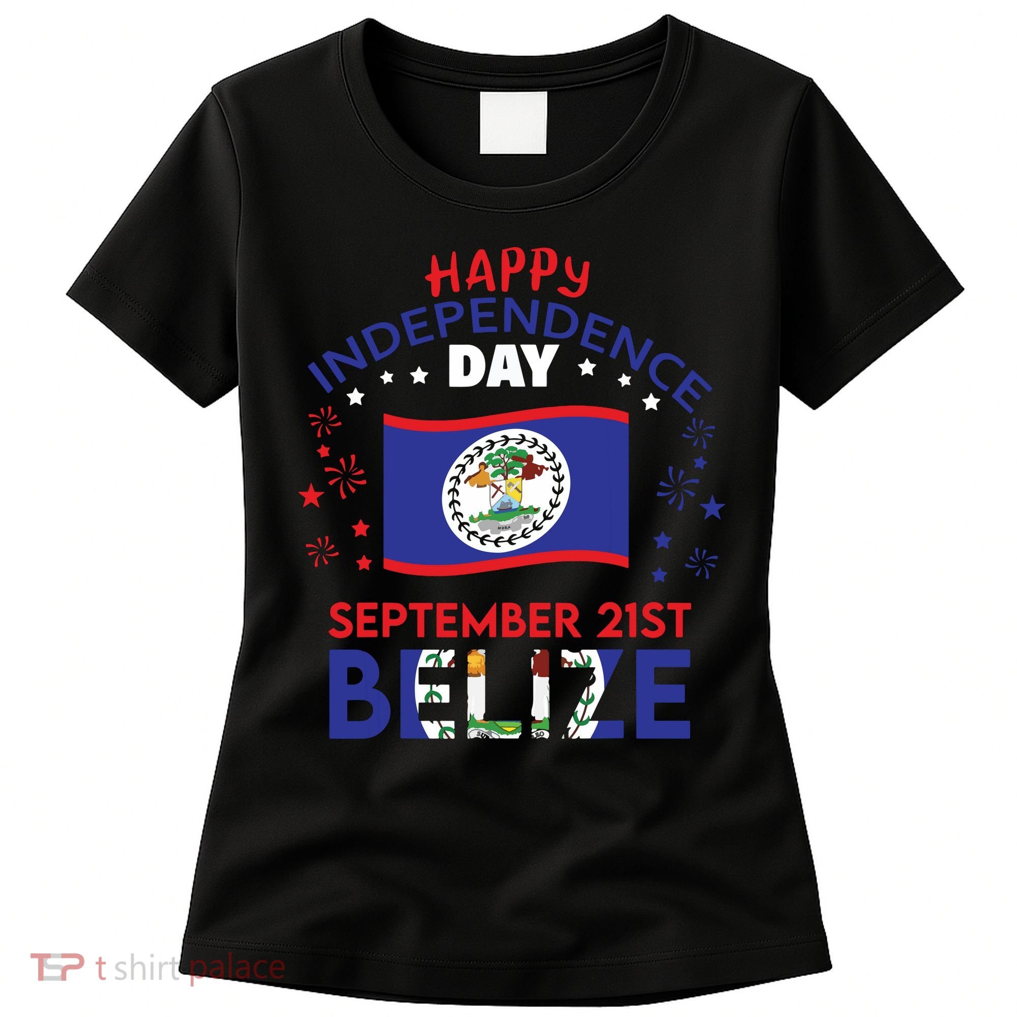 Belize 43rd Independence Day Belizean Pride Belize Flag Women's T-Shirt
