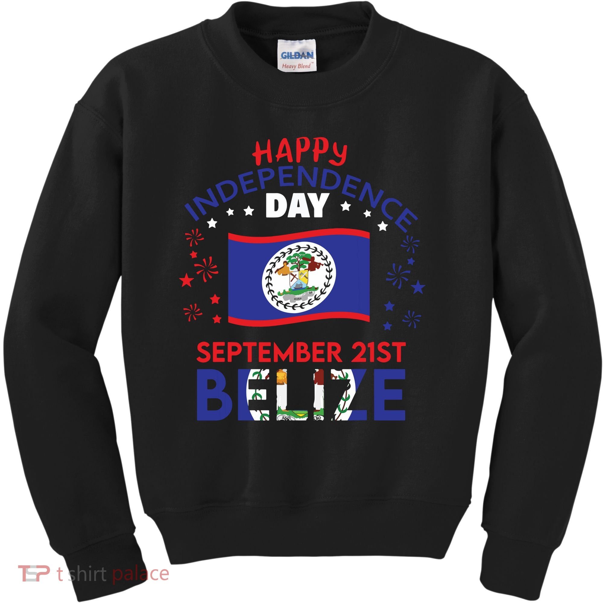 Belize 43rd Independence Day Belizean Pride Belize Flag Kids Sweatshirt