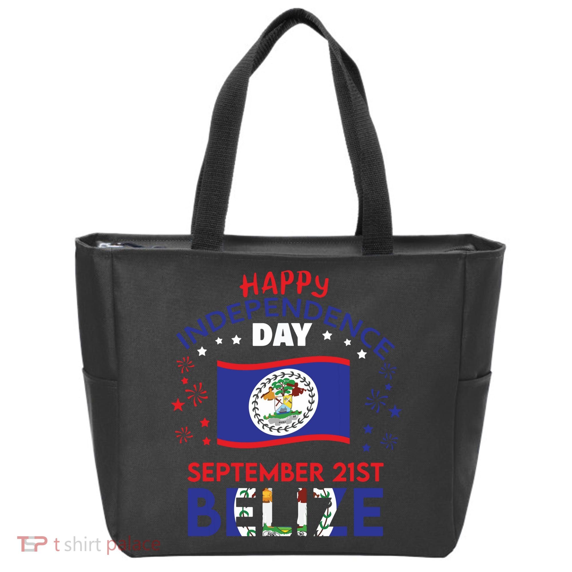 Belize 43rd Independence Day Belizean Pride Belize Flag Tote Bag