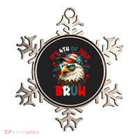Bruh 4th Of July Bald Eagle Funny Ornament thumb 0
