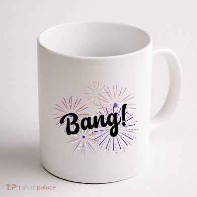 Bang 4th Of July Firework Coffee Mug back