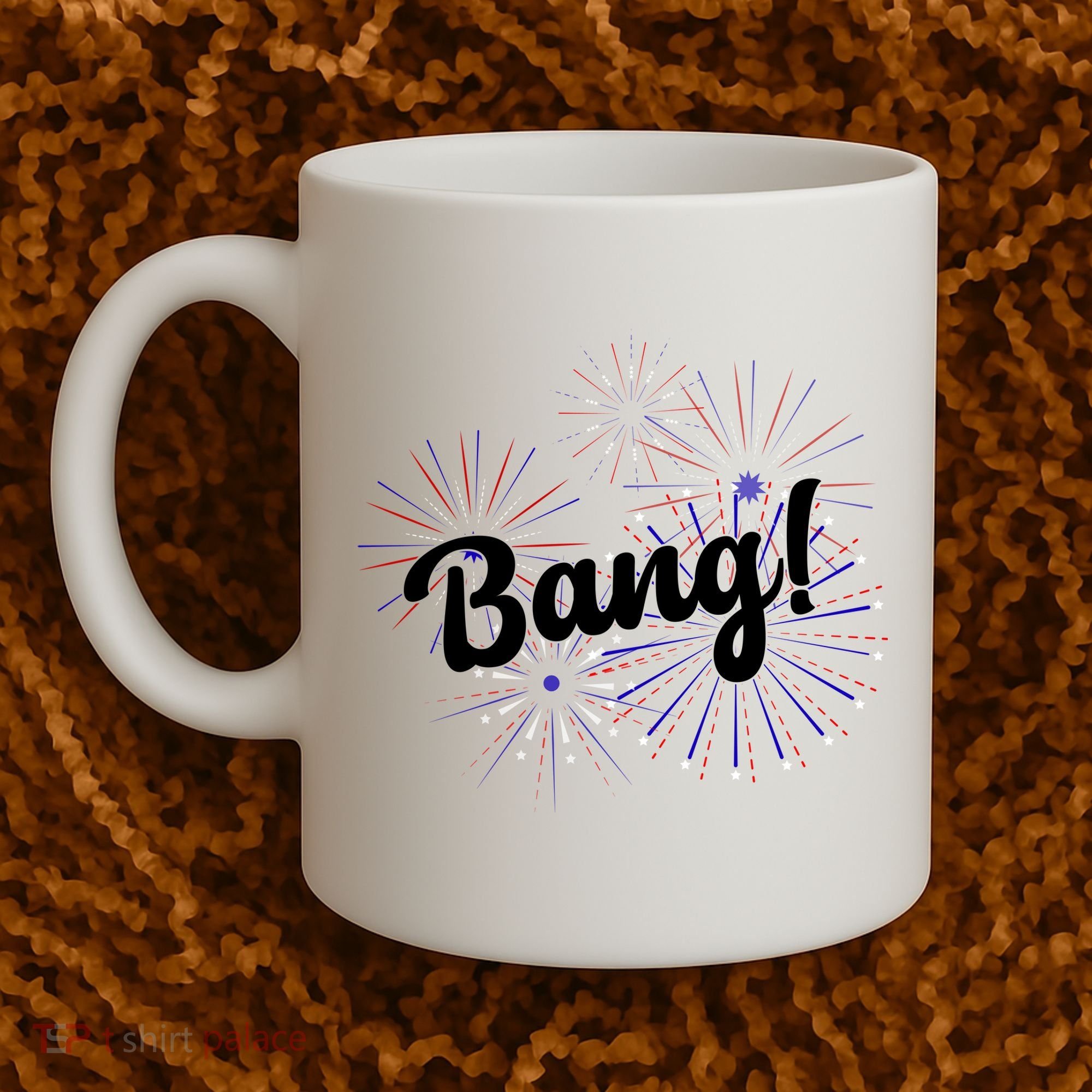 Bang 4th Of July Firework Coffee Mug