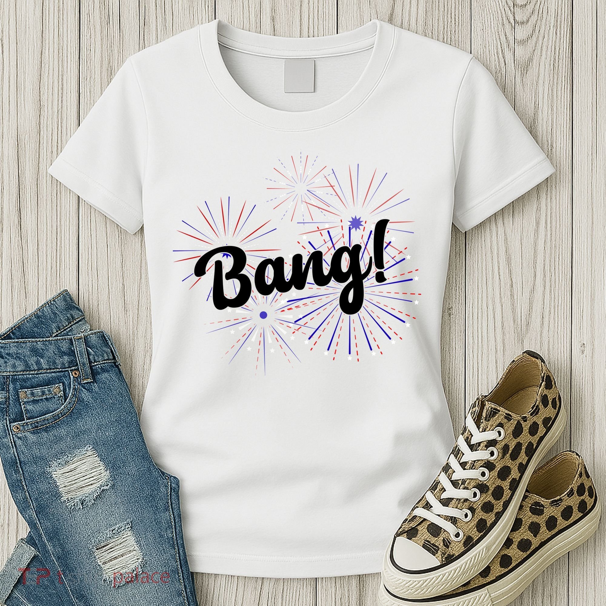 Bang 4th Of July Firework Women's T-Shirt
