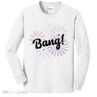 Bang 4th Of July Firework Kids Long Sleeve Shirt thumb 0