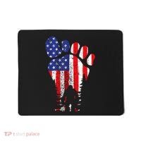 Bigfoot 4th Of July Sasquatch American Flag Patriotic Mousepad thumb 0