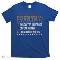 Boston 4th Of July Funny Tea Party Patriotic Patriot Gift Cool Gift T-Shirt thumb 0