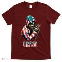 Bigfoot 4th Of July Usa Patriotic Sasquatch T-Shirt thumb 0