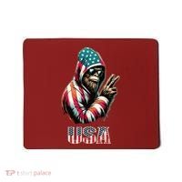 Bigfoot 4th Of July Usa Patriotic Sasquatch Mousepad thumb 0