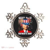 Biden 4th Of July Joe Biden Happy Father's Day Funny Ornament thumb 0
