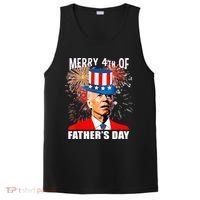 Biden 4th Of July Joe Biden Happy Father's Day Funny PosiCharge Competitor Tank thumb 0