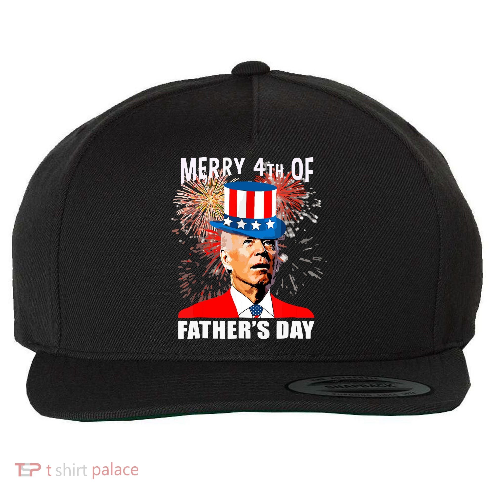 Biden 4th Of July Joe Biden Happy Father's Day Funny Wool Snapback Cap