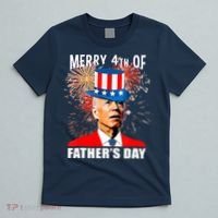 Biden 4th Of July Joe Biden Happy Father's Day Funny T-Shirt thumb 5