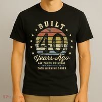 Built 40 Years Ago All Parts Original Gifts 40th Birthday T-Shirt thumb 3