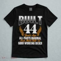 Built 44 Years Ago 44th Birthday 44 Years Old Bday T-Shirt thumb 5