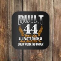 Built 44 Years Ago 44th Birthday 44 Years Old Bday Coaster thumb 0