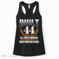 Built 44 Years Ago 44th Birthday 44 Years Old Bday Women's Tank Top thumb 0