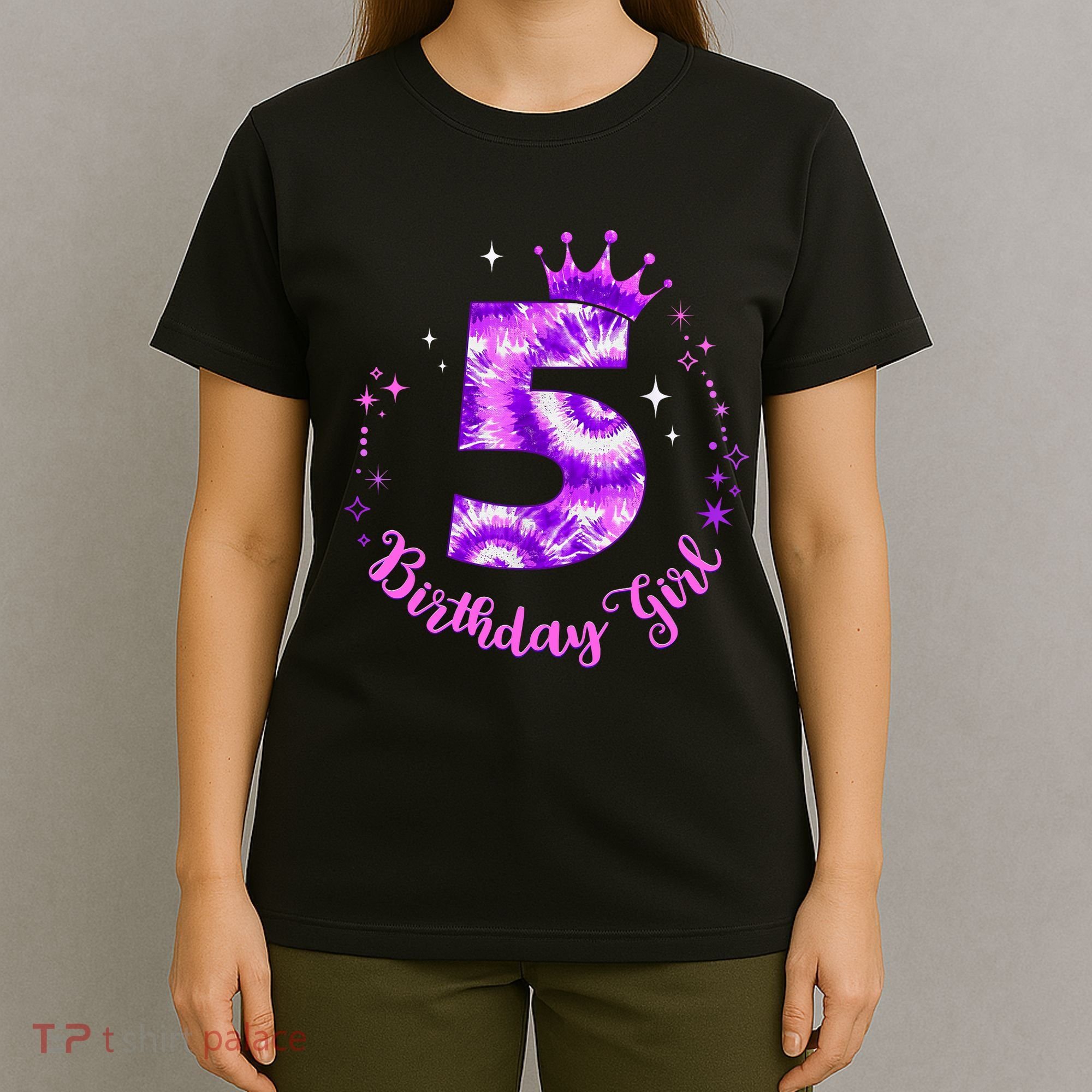 Birthday 5th Birthday Girl Birthday Party  T-Shirt