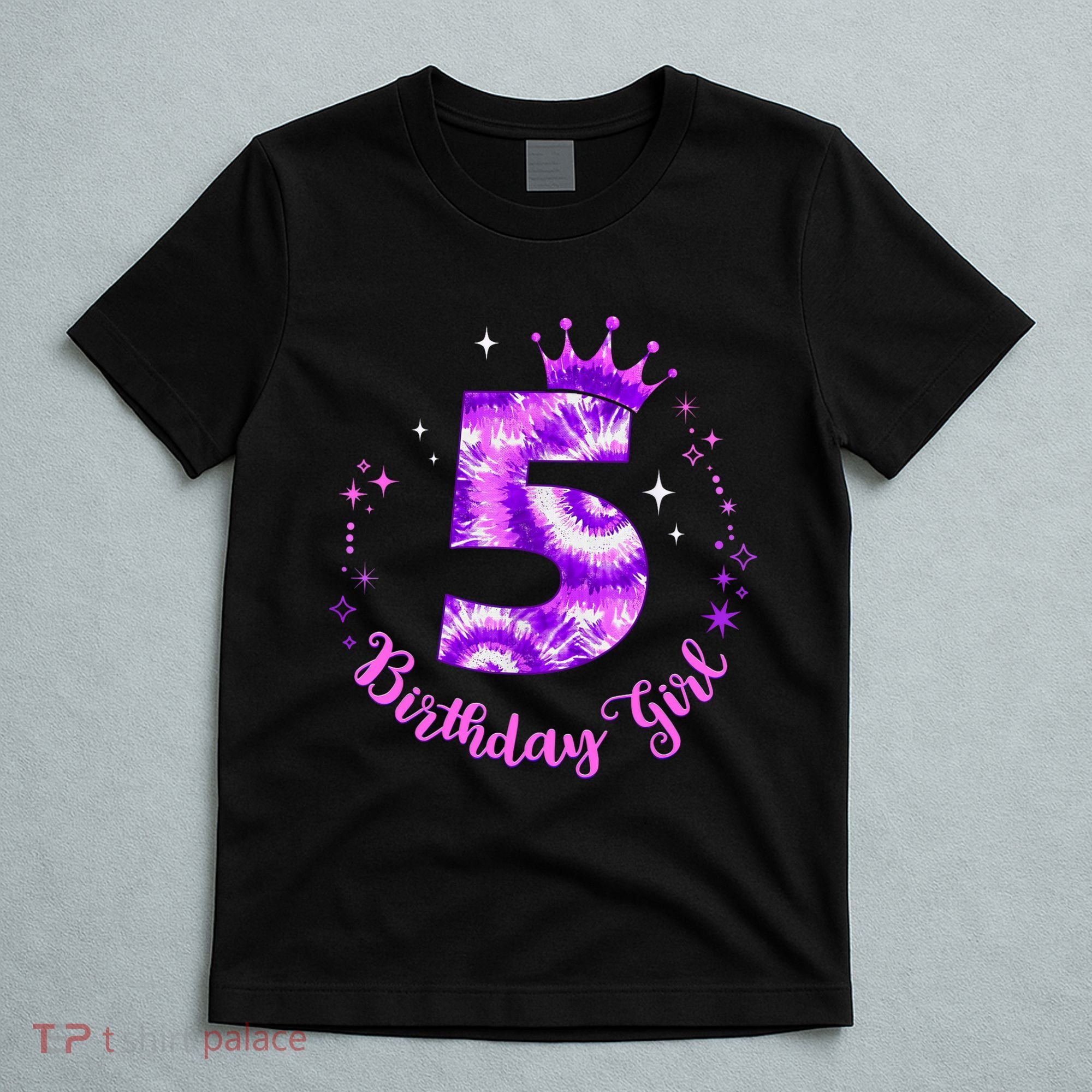 Birthday 5th Birthday Girl Birthday Party  T-Shirt
