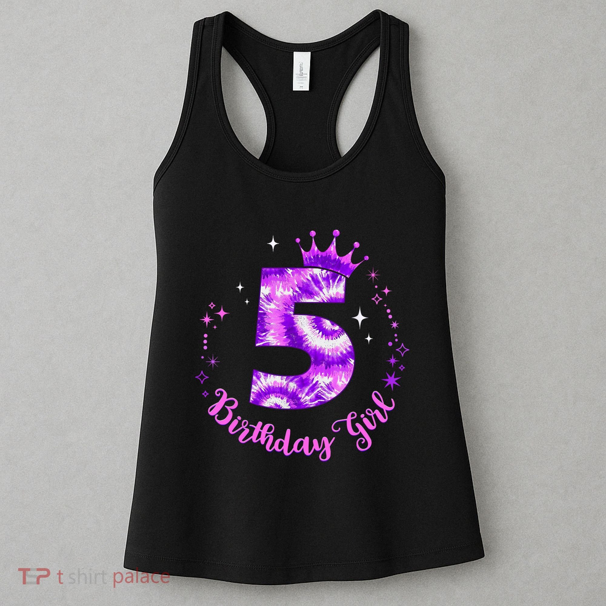 Birthday 5th Birthday Girl Birthday Party  Women's Tank Top