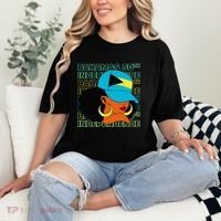 Bahamas 50th Independence Day Bahamian Bahamas Flag Comfort Colors T-Shirt thumb 2