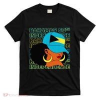 Bahamas 50th Independence Day Bahamian Bahamas Flag T-Shirt thumb 0