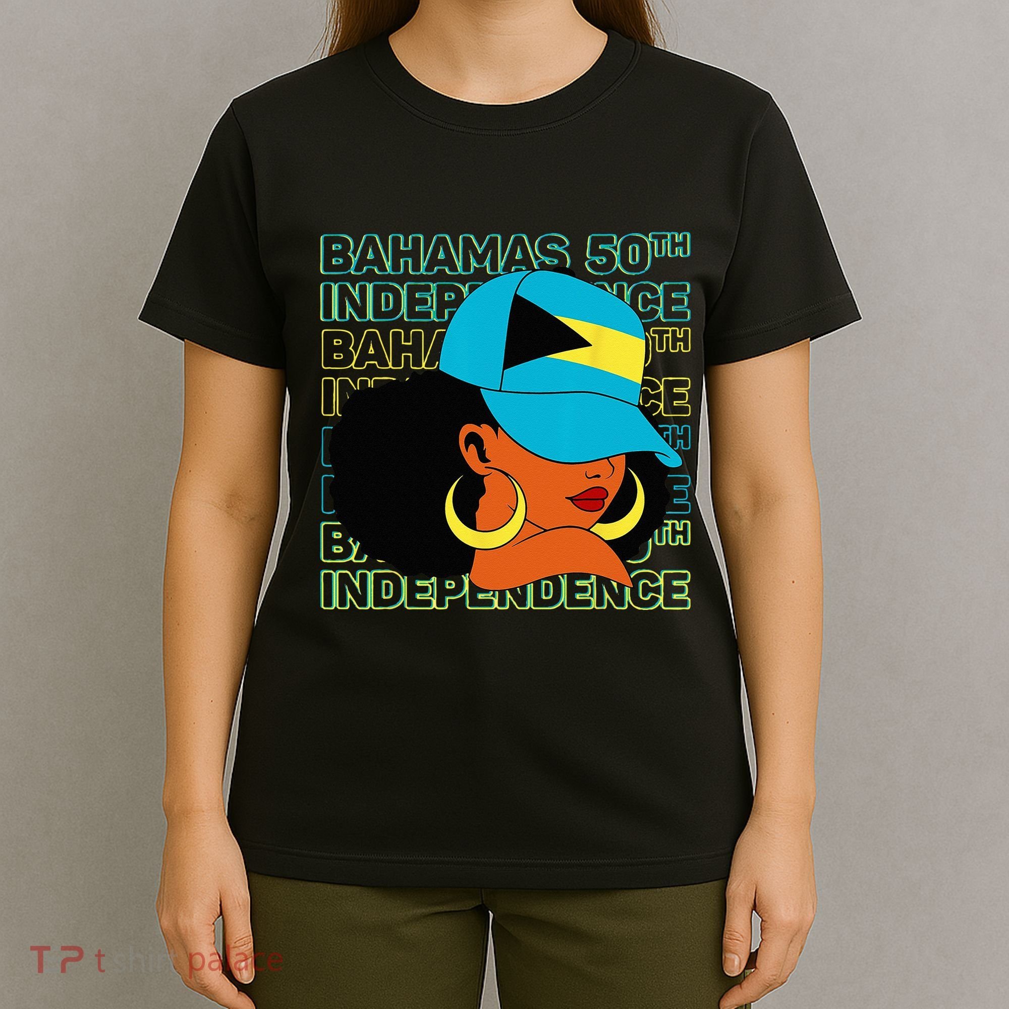 Bahamas 50th Independence Day Bahamian Bahamas Flag T-Shirt
