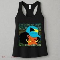 Bahamas 50th Independence Day Bahamian Bahamas Flag Women's Tank Top thumb 3