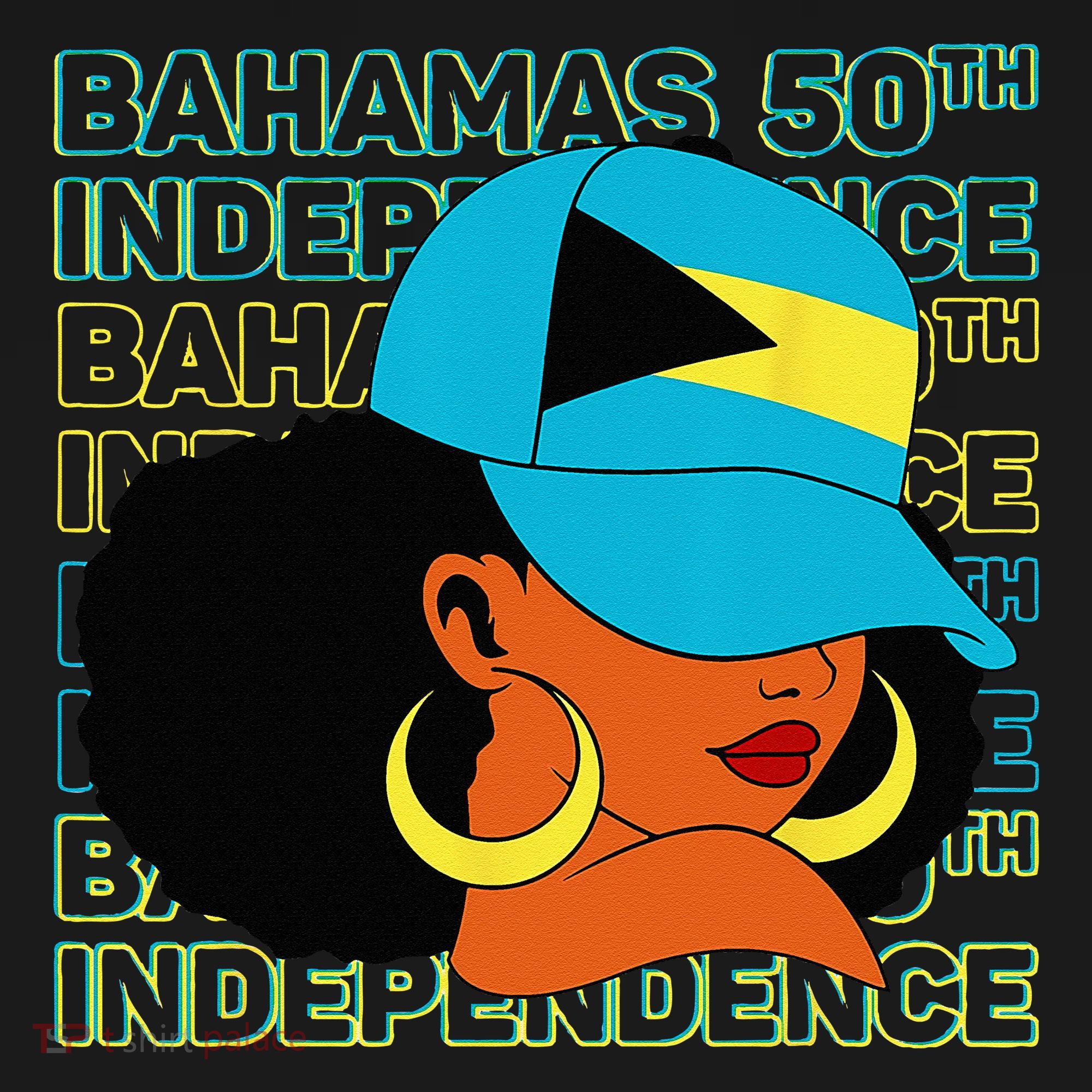 Bahamas 50th Independence Day Bahamian Bahamas Flag Women's Tank Top