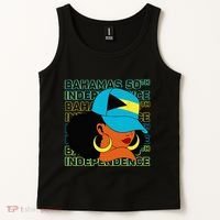 Bahamas 50th Independence Day Bahamian Bahamas Flag Tank Top thumb 2