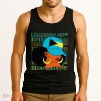 Bahamas 50th Independence Day Bahamian Bahamas Flag Tank Top thumb 3