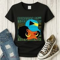 Bahamas 50th Independence Day Bahamian Bahamas Flag Women's T-Shirt thumb 3