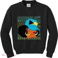 Bahamas 50th Independence Day Bahamian Bahamas Flag Kids Sweatshirt thumb 0