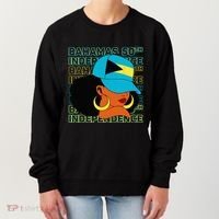 Bahamas 50th Independence Day Bahamian Flag Women's Sweatshirt thumb 0