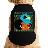 Bahamas 50th Independence Day Bahamian Flag Doggie Tank thumb 0