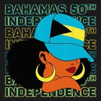 Bahamas 50th Independence Day Bahamian Flag Women's Hoodie thumb 2