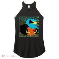 Bahamas 50th Independence Day Bahamian Flag Women's Perfect Tri Rocker Tank thumb 0
