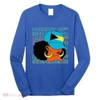 Bahamas 50th Independence Day Bahamian Flag Long Sleeve Shirt thumb 0