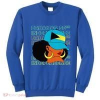 Bahamas 50th Independence Day Bahamian Flag Sweatshirt thumb 0