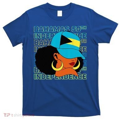 Bahamas 50th Independence Day Bahamian Flag T-Shirt