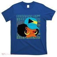 Bahamas 50th Independence Day Bahamian Flag T-Shirt thumb 0