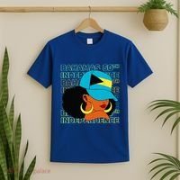 Bahamas 50th Independence Day Bahamian Flag T-Shirt thumb 2