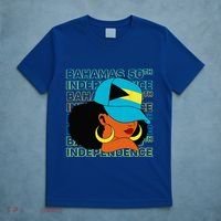 Bahamas 50th Independence Day Bahamian Flag T-Shirt thumb 5