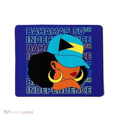 Bahamas 50th Independence Day Bahamian Flag Mousepad